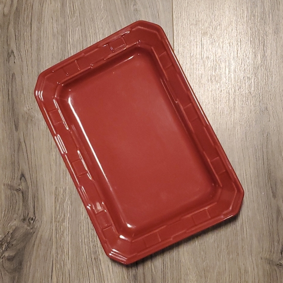 Longaberger Kitchen Euc Vintage Longsberger Retangle Platter Poshmark